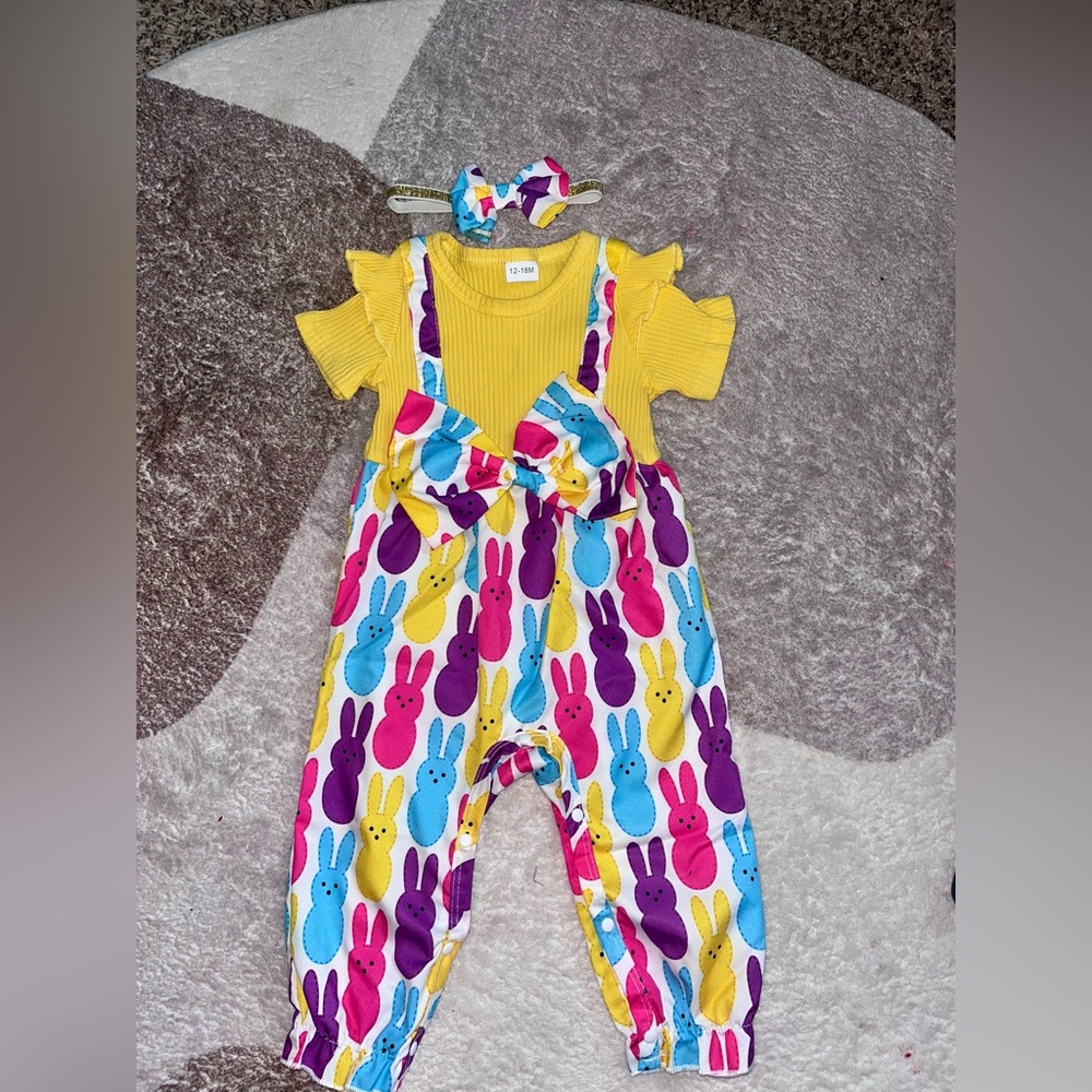 Toddler Easter Romper